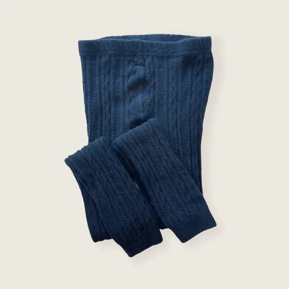 Mini Boden Footless Tights Navy